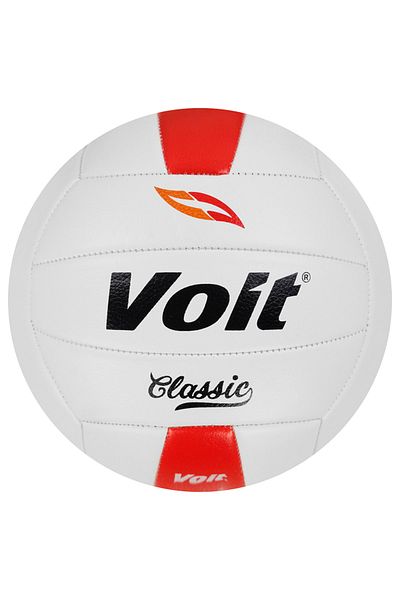 Voit Classic Stitched No. 5 Volleyball Ball Red