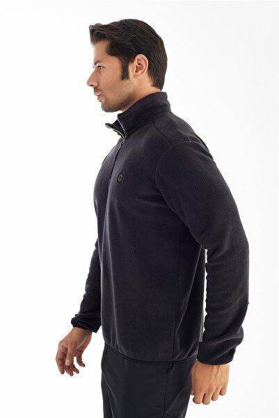 Crozwise Half Zippered - Men's Anthracite Sports Fleece - 6036-06