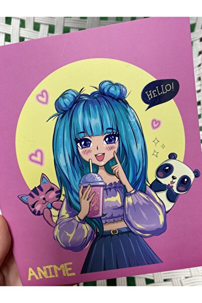Sevimli Anime Defter