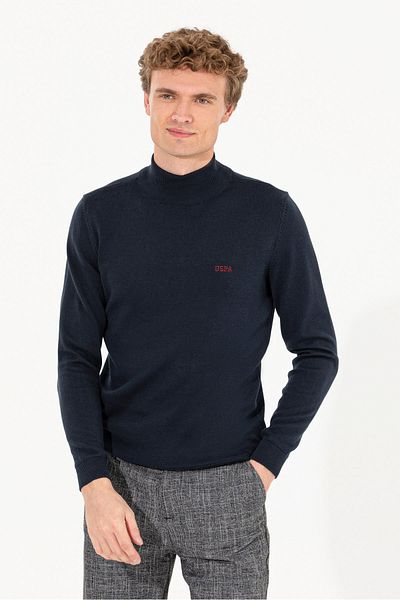 U.S. Polo Assn. Тъмносин мъжки пуловер