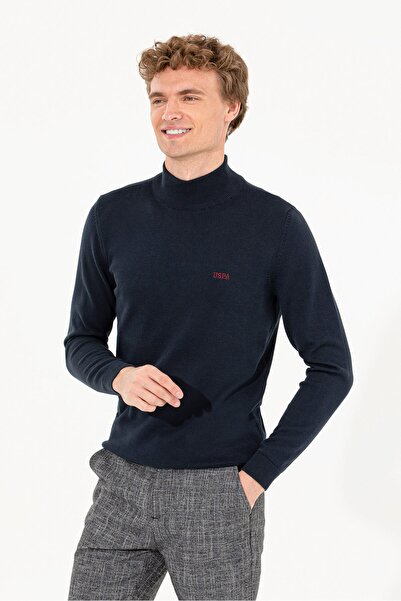 U.S. Polo Assn. Lacivert Erkek Kazak