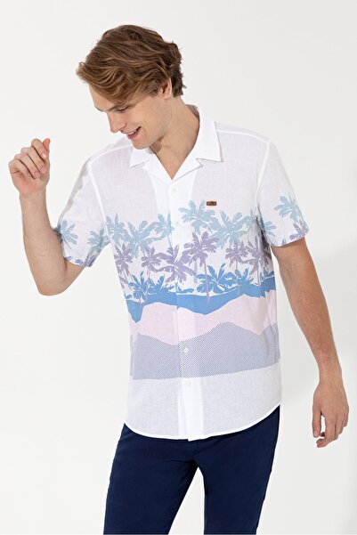 U.S. Polo Assn. Mavi Erkek Gömlek