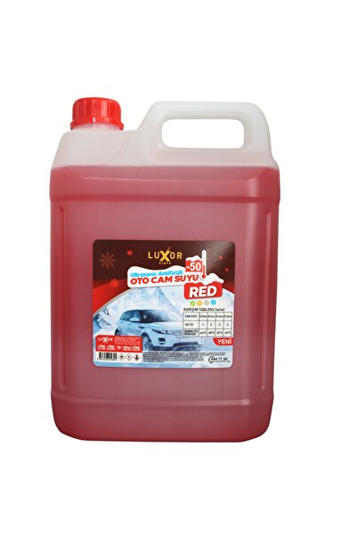 Luxor Kimya Kimya 4 Mevsim -50°c Antifirizli Oto Cam Suyu 5 Lt