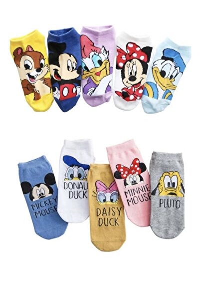 footmania 10” чифт дамски сладки ботуши Комплект цветни чорапи