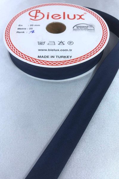 Hobigram Navy Blue Koton Piping Πλάτος 2 cm Μήκος 1 μέτρο – Ειδικό σχέδιο, αξεσουάρ, ποιοτική παραγωγή, εντυπωσιακό στυλ –