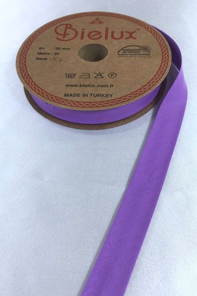 Hobigram Lilac Koton Biye Πλάτος 2 cm Μήκος 1 μέτρο – Κορδέλα, Κομψό Σχέδιο, Γυναικείο Αξεσουάρ – Κορδέλα