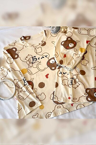 PEMBİŞ HOMEWEAR New Bear Supersoft Pajama Set
