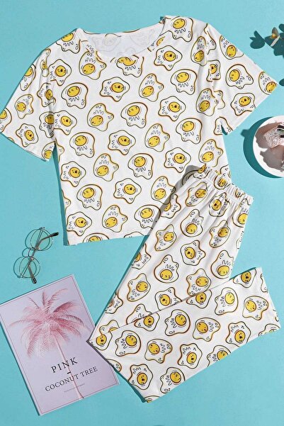 PEMBİŞ HOMEWEAR Next Supersoft Pajama Set, Egg2