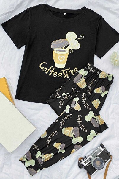 PEMBİŞ HOMEWEAR Next Super Soft Pajama Set - Coffee Color