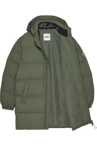 Tommy Hilfiger Tommy Jeans Erkek Essentıal Kaz Tüyü Parka
