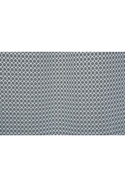 AKÇA TEKSTİL Orchid Model White Color Single Wing Ready-made Planted Pleated Background Curtain 300*260 Cm