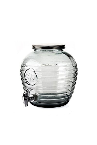 Aryıldız سان ميغيل تارو أبيجا برميل مع صنبور وغطاء 8 لتر