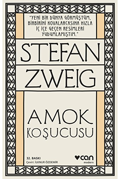 Can Yayınları Amok Koşucusu / Stefan Zweig / / 9789750735196