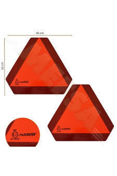 ALKOTEK11 Tractor-Trailer Triangular Reflector E-37 Approved Original Alkotek Ecer69 1 Piece 2 Li Tkm