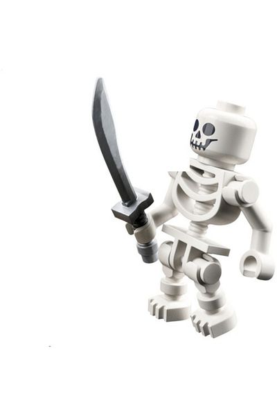 LEGO - Skeleton with Swords Original Minifigure