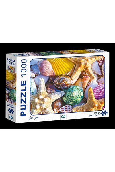 CA Games Ca Puzzle 1000 Parça Deniz Kabukları 7001
