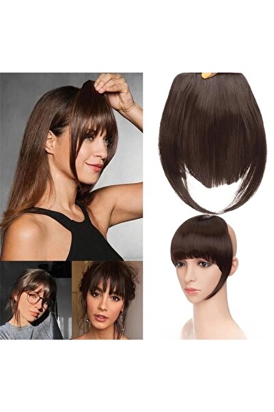 AKOLİFE Takma Kahkül Perçem Çikolata Kahve