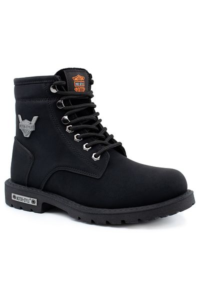 Khayt Draven Warm Lining Zippered Rubber Non-Slip Sole Unisex Boots