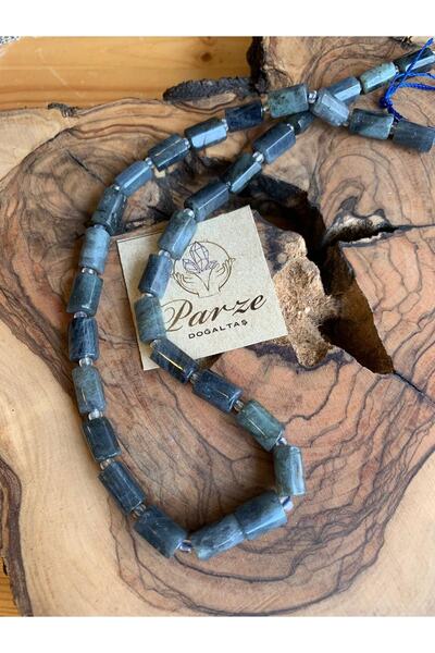 parze doğaltaş قلادة سلسلة اللابرادوريت