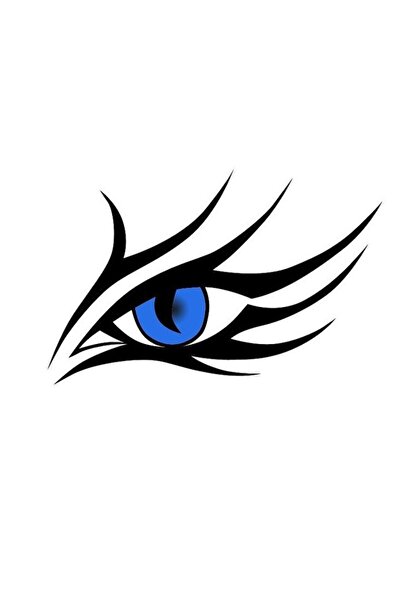 TSC ملصق عيون مواجهة السيارة قطعتين من اليمين واليسار 15 سم