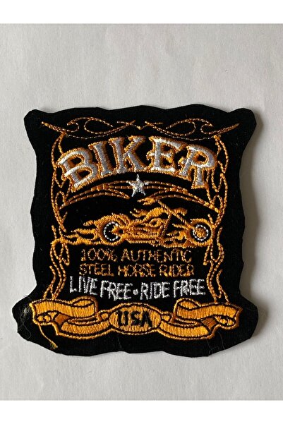 StüdyoÜmitTişört Bıker Chopper Motorsiklet Patch-peç,arma Ve Kot Yaması