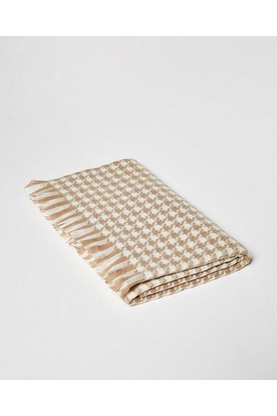Goldmine Φουλάρι με μαλακή υφή με μοτίβο Houndstooth