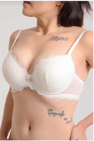 Altan Dantelia 102-b - Σουτιέν εκρού με δαντέλα και στήριγμα καλαμιού
