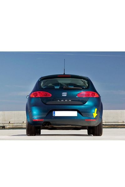OEM Seat Leon 2 2006-2009 Rear Bumper Right Reflector Cat Eye 1p0945106b