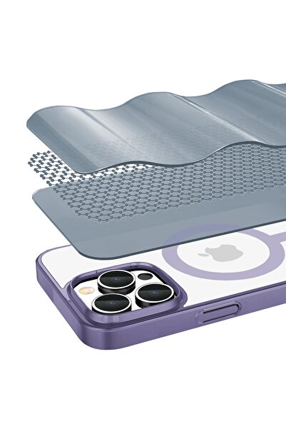 Buff Iphone 14 Pro Max Magsafe Slim Fit Kılıf Purple