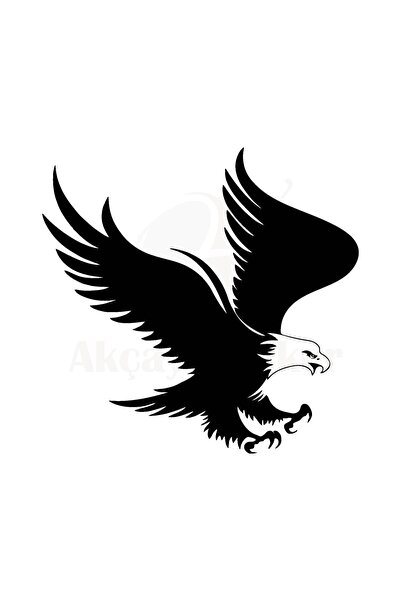 Genel Markalar 30cm X 30cm Kartal Sticker Kartal Oto Sticker Araba Sticker Ar...