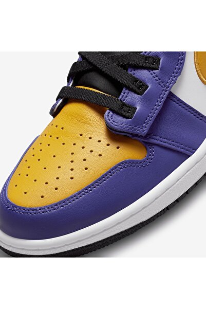 Nike Air Jordan 1 Hi Flyease "lakers" | Dc7986-517 Kadın Spor Ayakkabısı