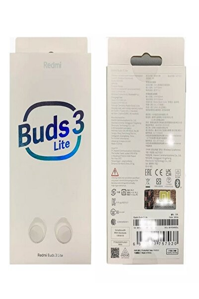 Xiaomi Redmi Buds 3 Lite Beyaz Bluetooth Kulaklık-resmi Distribütör Garantili...