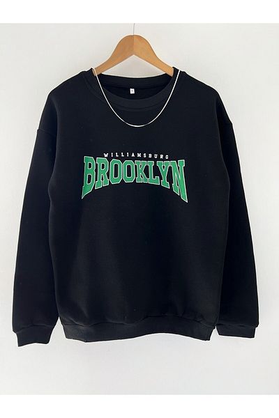 NewCabin New Season 2 Thread Raised Digital Printed Slim Fit Sweatshirt