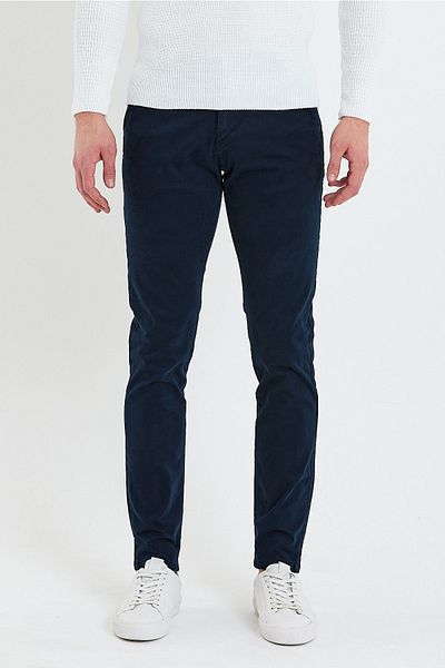 Whitesea Slim Fit Satin Chino Pants