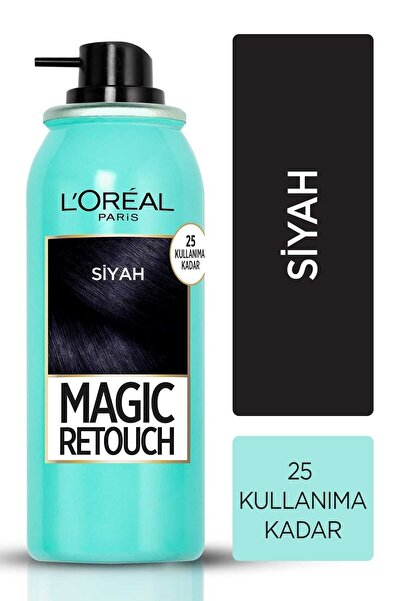 L'Oreal Paris Magic Retouch Beyaz Dipleri Kapatıcı Sprey Siyah