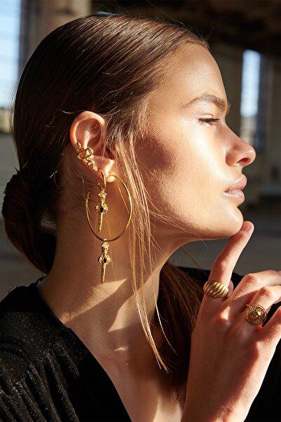 Bodhita Espada Küpe - Grande Hoop