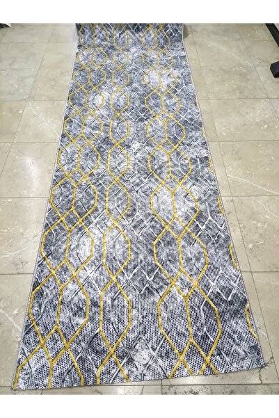 Sarar 184 Gold Lüx Tabanlı Jel Yolluk , Kaymaz Halı , Yıkanabilir Halı