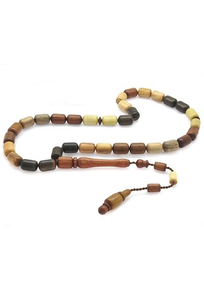 Tesbihane Systemed Capsule Cut Multiple Tree Combination Collectible Rosary