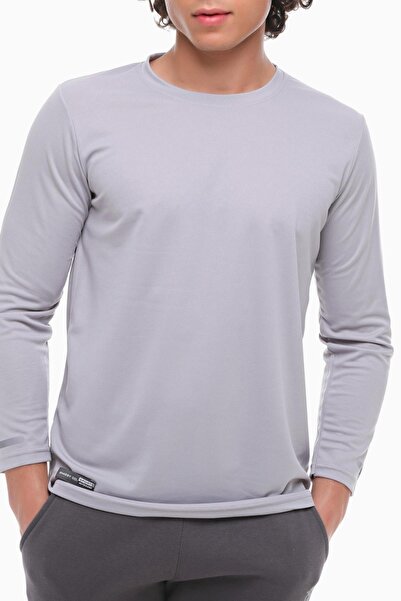 GHASSY CO. Men's Moisture Wicking Performance Long Sleeve Workout Tshirt