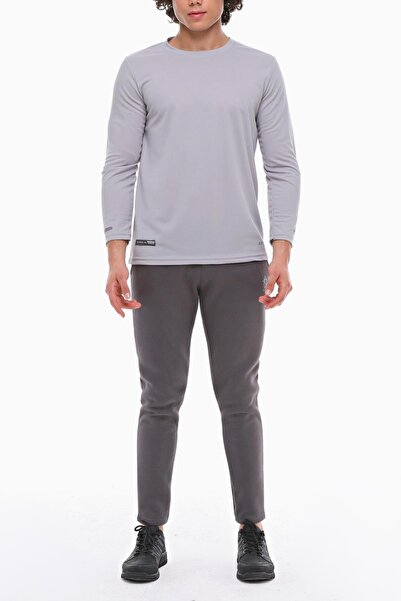 GHASSY CO. Men's Moisture Wicking Performance Long Sleeve Workout Tshirt