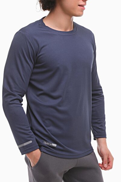 GHASSY CO. Men's Moisture Wicking Performance Long Sleeve Workout Tshirt