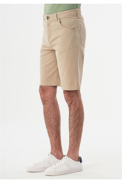 ORGANICATION Shorts - Beige - Mittlerer Bund