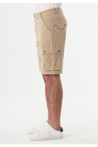 ORGANICATION Shorts - Beige - Mittlerer Bund