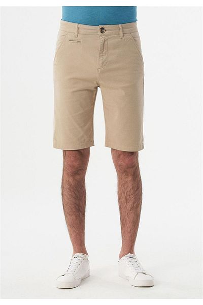 ORGANICATION Shorts - Beige - Mittlerer Bund