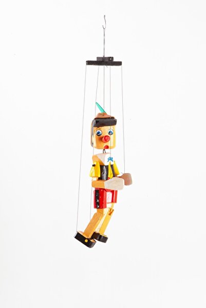 Dünyadan Hediyeler Pinocchio Puppet 55 cm Large Size - Wooden
