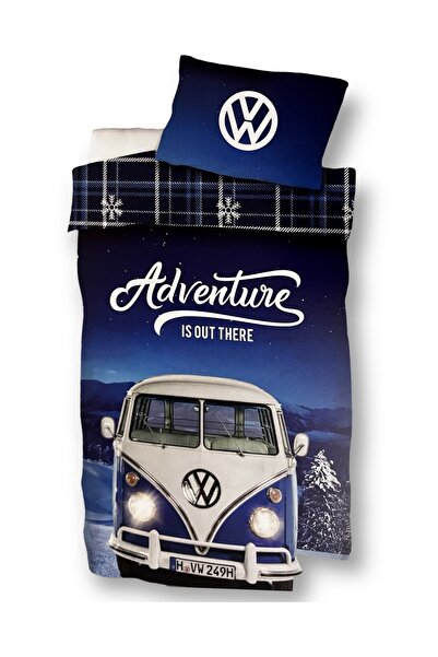 Tek Kişilik Flanel (PAZEN) Nevresim Takımı Adventure