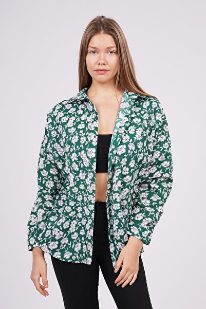 GABRİA Πουκάμισο με λουλουδάτο σχέδιο