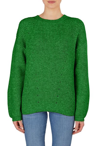 QS by s.Oliver Pullover - Grün - Regular Fit