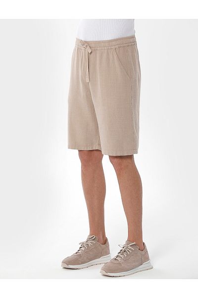 ORGANICATION Shorts - Beige - Mittlerer Bund