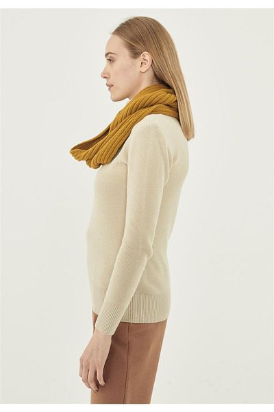 ORGANICATION Set – Mütze & Schal - Braun - Casual